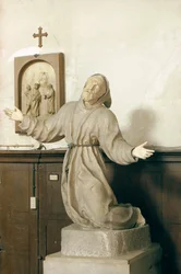 St. Francis receiving the stigmata